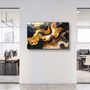 Other wall decoration - Marble Collection H12Glass Wall Art  110CMx70CM - ARTDESIGNA