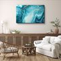 Autres décorations murales - Collection Marbre H15 - Décoration murale OceanGlass 110CMx70CM - ARTDESIGNA