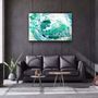 Autres décorations murales - Collection Marbre H17 - ElixirGlass Décoration murale 110CMx70CM - ARTDESIGNA