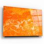 Other wall decoration - Marble Collection H18 - Orange JuiceGlass Wall Art  110CMx70CM - ARTDESIGNA