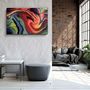 Other wall decoration - Marble Collection H19Glass Wall Art 110CMx70CM - ARTDESIGNA