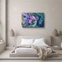 Other wall decoration - Marble Galaxy 2Glass Wall Art 110CMx70CM - ARTDESIGNA