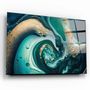 Other wall decoration - Marble Collection H23 - IslandGlass Wall Art  110CMx70CM - ARTDESIGNA