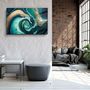 Other wall decoration - Marble Collection H23 - IslandGlass Wall Art  110CMx70CM - ARTDESIGNA