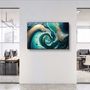 Other wall decoration - Marble Collection H23 - IslandGlass Wall Art  110CMx70CM - ARTDESIGNA