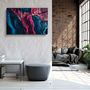 Autres décorations murales - Collection Marbre H24 - ViolettaGlass Wall Art 110CMx70CM - ARTDESIGNA