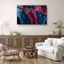 Autres décorations murales - Collection Marbre H24 - ViolettaGlass Wall Art 110CMx70CM - ARTDESIGNA