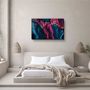 Autres décorations murales - Collection Marbre H24 - ViolettaGlass Wall Art 110CMx70CM - ARTDESIGNA