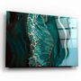 Autres décorations murales - Collection Marbre H26 - Décoration murale OceanGlass  110CMx70CM - ARTDESIGNA