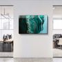 Autres décorations murales - Collection Marbre H26 - Décoration murale OceanGlass  110CMx70CM - ARTDESIGNA