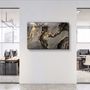 Other wall decoration - Marble Collection H27Glass Wall Art  110CMx70CM - ARTDESIGNA
