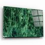 Other wall decoration - Green MarbleGlass Wall Art 110CMx70CM - ARTDESIGNA