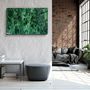 Other wall decoration - Green MarbleGlass Wall Art 110CMx70CM - ARTDESIGNA