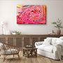 Autres décorations murales - Art mural en verre Marbre Galaxy 5 110CMx70CM - ARTDESIGNA