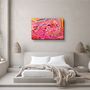 Autres décorations murales - Art mural en verre Marbre Galaxy 5 110CMx70CM - ARTDESIGNA