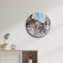 Other wall decoration - Marble PatternRounded Glass Wall Art 80CMX80CM - ARTDESIGNA