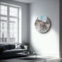 Other wall decoration - Marble PatternRounded Glass Wall Art 80CMX80CM - ARTDESIGNA