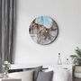 Other wall decoration - Marble PatternRounded Glass Wall Art 80CMX80CM - ARTDESIGNA