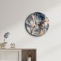 Autres décorations murales - Art mural en verre arrondi à motif de marbre 2 80CMX80CM - ARTDESIGNA