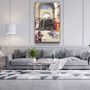 Autres décorations murales - Shelby Attitude Athens Designers Collection Décoration murale en verre 110CMx70CM - ARTDESIGNA