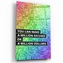 Other wall decoration - Million DollarsDesigners Collection Glass Wall Art 110CMx70CM - ARTDESIGNA