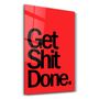 Other wall decoration - Get X Done | Designers Collection Glass Wall Art  110CMx70CM - ARTDESIGNA