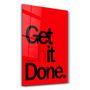 Other wall decoration - Get X Done | Designers Collection Glass Wall Art 110CMx70CM - ARTDESIGNA