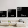 Other wall decoration - Butterfly SkullDesigners Collection Glass Wall Art 110CMx70CM - ARTDESIGNA