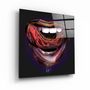 Other wall decoration - Epoca Lips2Designers Collection Glass Wall Art 110CMX70CM - ARTDESIGNA