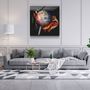 Other wall decoration - Epoca LipsDesigners Collection Glass Wall Art 100CMX100CM - ARTDESIGNA