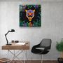 Other wall decoration - Animal Republic-PumaDesigners Collection Glass Wall Art 80CMX80CM - ARTDESIGNA
