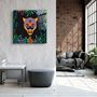 Other wall decoration - Animal Republic-PumaDesigners Collection Glass Wall Art 80CMX80CM - ARTDESIGNA