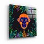 Other wall decoration - Animal Republic-MonkeyDesigners Collection Glass Wall Art 80CMX80CM - ARTDESIGNA