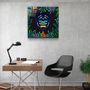 Autres décorations murales - Animal Republic-GorillaDesigners Collection Décoration murale en verre 80CMX80CM - ARTDESIGNA