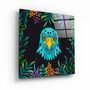 Autres décorations murales - Animal Republic-EagleDesigners Collection Décoration murale en verre 80CMX80CM - ARTDESIGNA