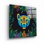 Other wall decoration - Animal Republic-CheetahDesigners Collection Glass Wall Art 80CMX80CM - ARTDESIGNA