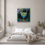 Other wall decoration - Animal Republic-CheetahDesigners Collection Glass Wall Art 80CMX80CM - ARTDESIGNA