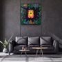 Autres décorations murales - Animal Republic-ToucanDesigners Collection Décoration murale en verre 80CMX80CM - ARTDESIGNA