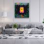 Autres décorations murales - Animal Republic-ToucanDesigners Collection Décoration murale en verre 80CMX80CM - ARTDESIGNA