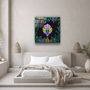 Other wall decoration - Animal Republic-BaboonDesigners Collection Glass Wall Art 80CMX80CM - ARTDESIGNA