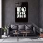 Autres décorations murales - Art mural en verre de la collection Do Epic X Black Designer 110CMx70CM - ARTDESIGNA