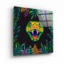 Autres décorations murales - Animal Republic-SnakeDesigners Collection Décoration murale en verre 80CMX80CM - ARTDESIGNA