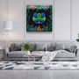 Autres décorations murales - Animal Republic Collection de créateurs de grenouilles en verre 80CMX80CM - ARTDESIGNA