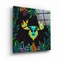 Other wall decoration - Animal Republic-DeerDesigners Collection Glass Wall Art 80CMX80CM - ARTDESIGNA
