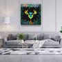 Other wall decoration - Animal Republic-DeerDesigners Collection Glass Wall Art 80CMX80CM - ARTDESIGNA