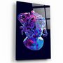 Autres décorations murales - Art mural en verre de la collection Medusa Designer 110CMx70CM - ARTDESIGNA