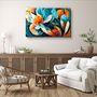 Autres décorations murales - Art mural en verre de la collection Flowers of Secret Garden Designers 110CMx70CM - ARTDESIGNA