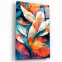 Other wall decoration - Flowers of Secret Garden 2Designers Collection Glass Wall Art  110CMx70CM - ARTDESIGNA