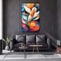Other wall decoration - Flowers of Secret Garden 2Designers Collection Glass Wall Art  110CMx70CM - ARTDESIGNA