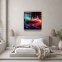 Other wall decoration - Paint Drops V1 Designers Collection Glass Wall Art 80CMX80CM - ARTDESIGNA